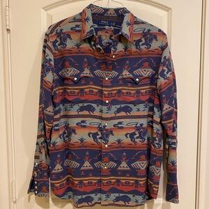 Ralph Lauren Polo Southwestern Pattern Shirt